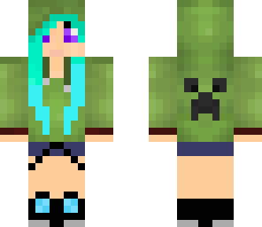 awesome creeper girl
