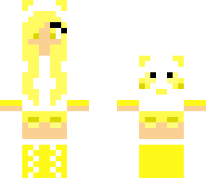 yellow panda girl