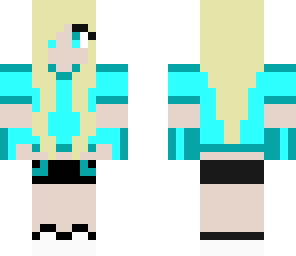 blonde blue girl