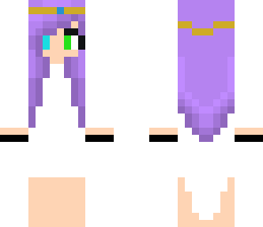purple haired godess