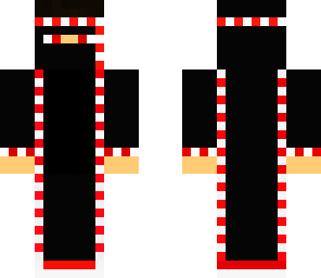 red and white ninja