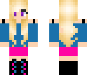 pink and blue bell