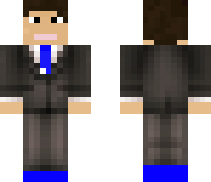 mathman blue shoes old time skin