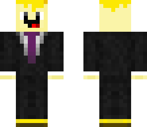 banana in a suit