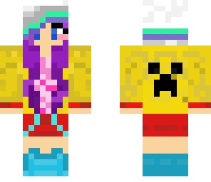 purple girl
