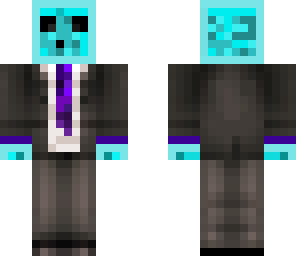 blue slime suit