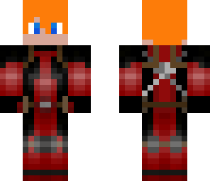 deadpool  teen with red hair