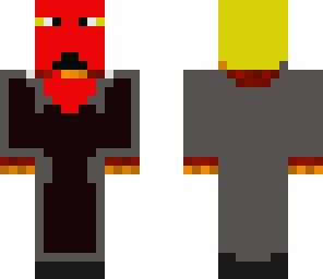 the colourful man