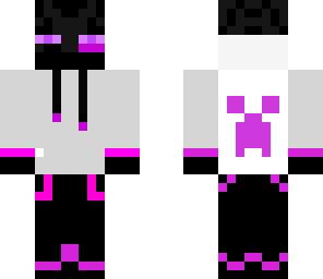 purple enderman hoode