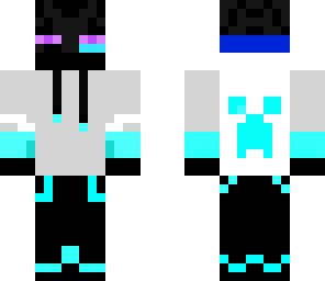 my best skin yet the hooded enderman
