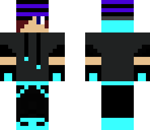 cyan winter teenager