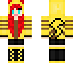 redhead pika girl