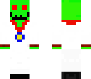 green pumpkin faced man