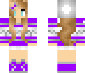 purple sweater girl