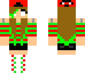 christmas day herobrine girl