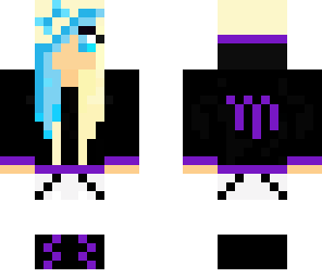 purple monster girl