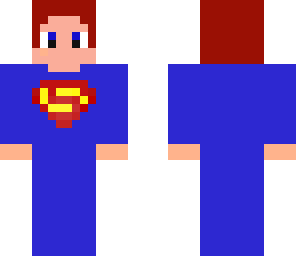 red haired superman