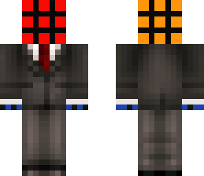 kaider_ex's rubix cube head