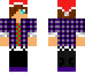 santa purple teen