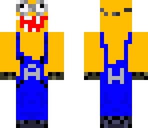 geelvierkantje minion