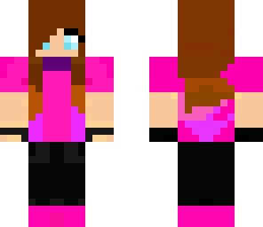pink with bow