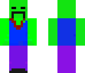 zombe with a mustache