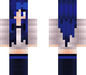 blue version girl