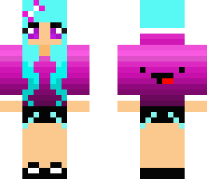 derp girl with bow