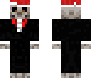 santa skeleton