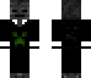 creeper tuxed wither skeleton