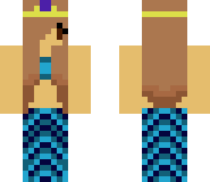 blue mermaid