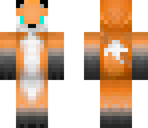 fox with blue eye's