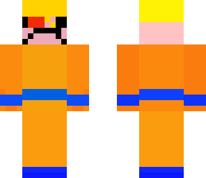 goku ssj scouter rojo