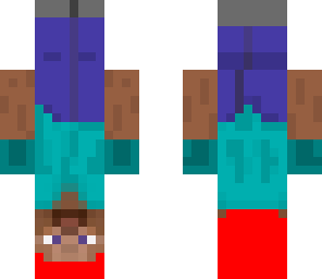upside down