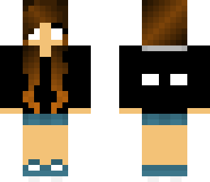 really cool herobrine girl