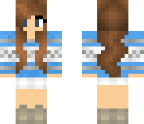 blue sweater girl