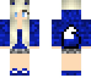 navy wolf girl