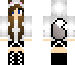 basic wolf hoodie girl
