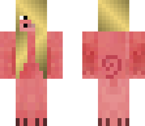 blonde pig skin