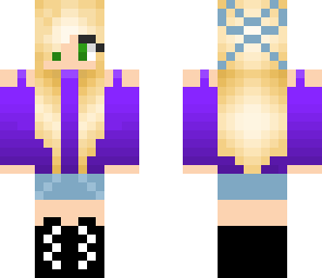 purple girl