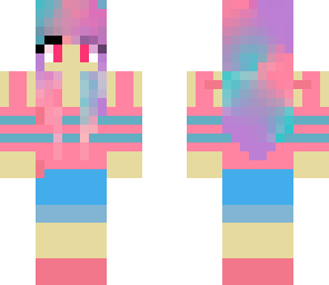 cotton candy girl