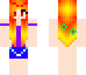 flame girl