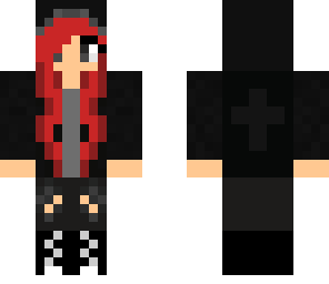 edited 'scene' girl