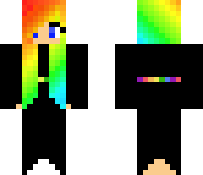 rainbow black