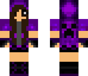 purple creeper girl