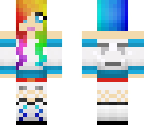 rainbow girl