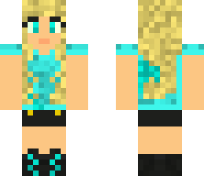 blue girl