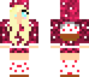 blonde cake girl