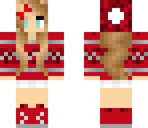 christmas festive girl