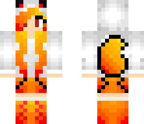 fire wolf girl